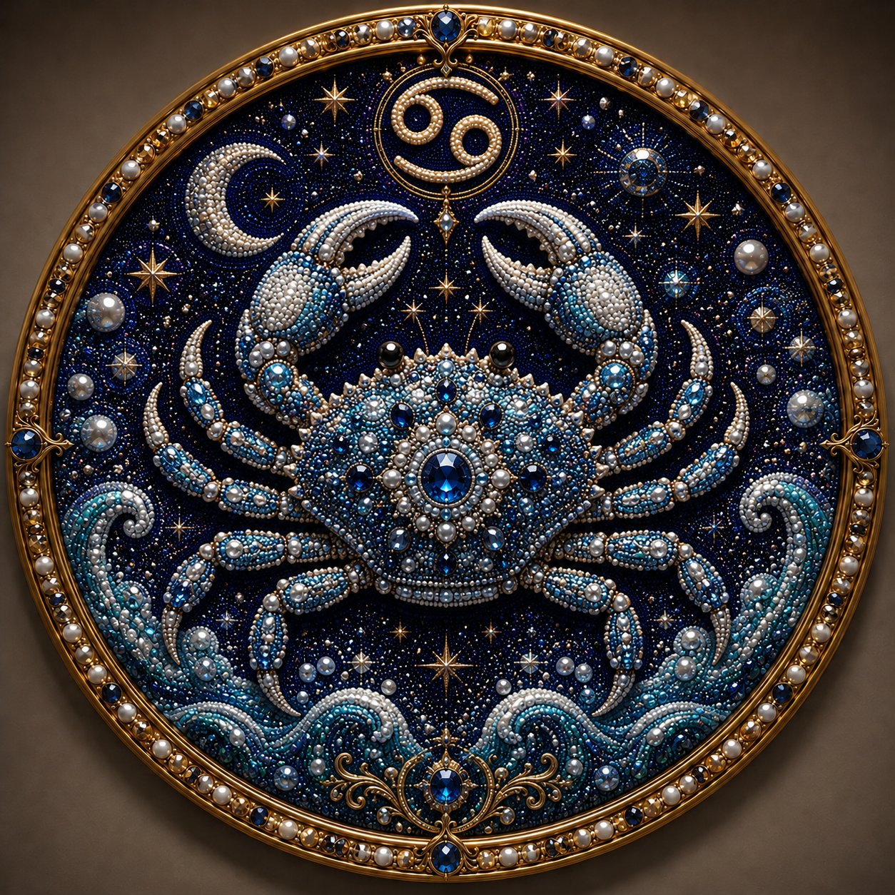 Create Your Own Celestial Masterpiece — 12 Zodiac Signs Bead Art DIY Kit ♈🌙