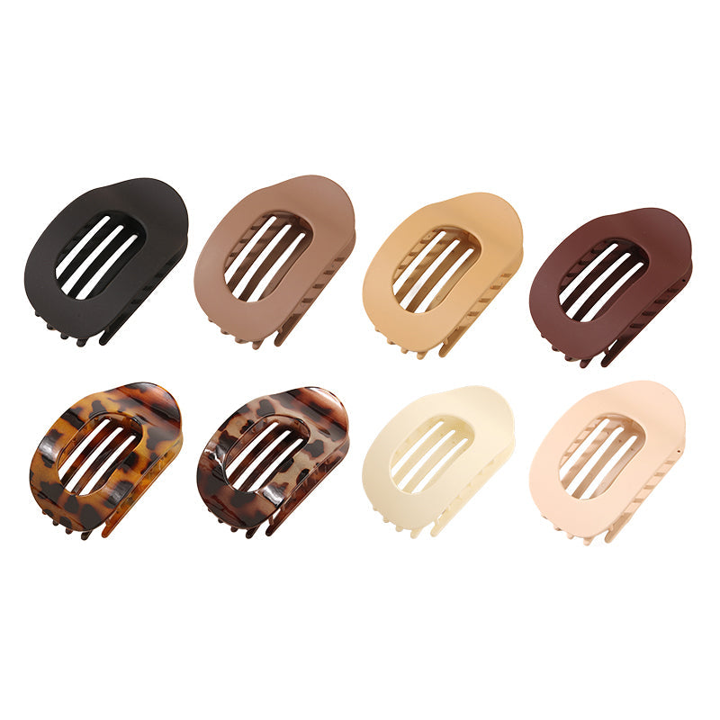 ✨ Oval Hair Clip Set (4 Pack) – Elegant & Gentle Hair Accessories for All Hair Types ✨