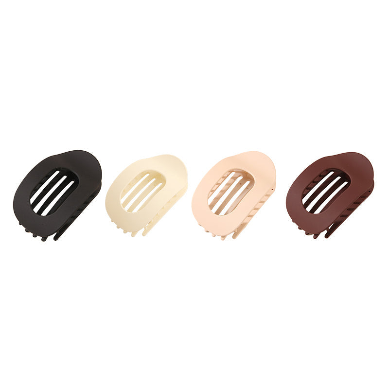 ✨ Oval Hair Clip Set (4 Pack) – Elegant & Gentle Hair Accessories for All Hair Types ✨