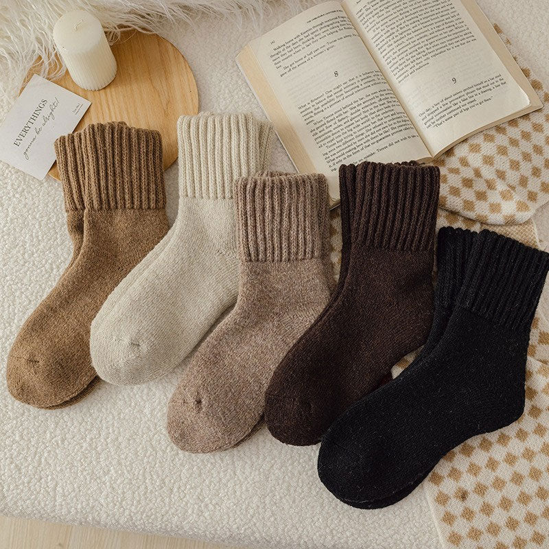 🧦 Buy One Get One Free! Thermal Mid-Calf Wool Socks – Cosy Warmth for Winter ❄️