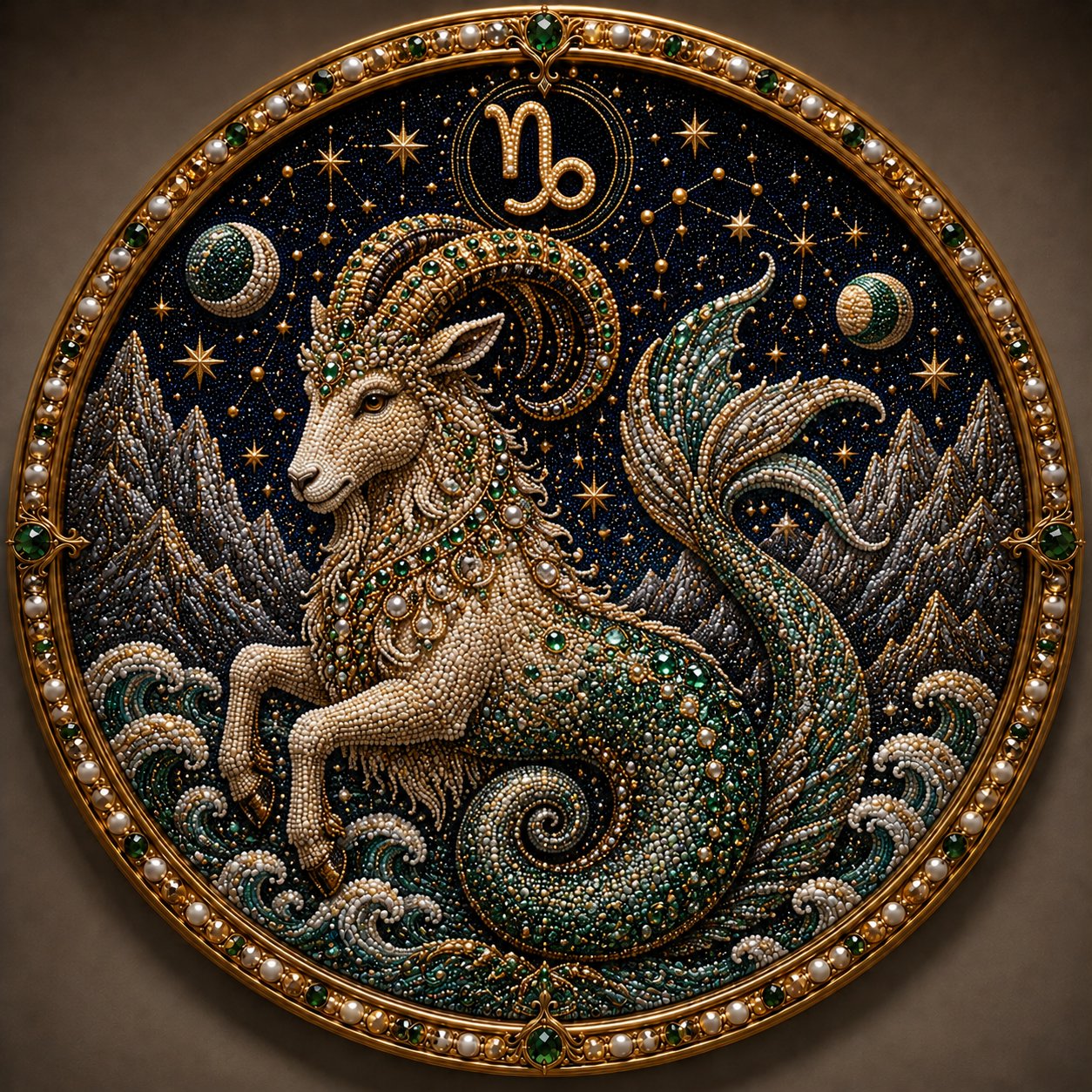 Create Your Own Celestial Masterpiece — 12 Zodiac Signs Bead Art DIY Kit ♈🌙