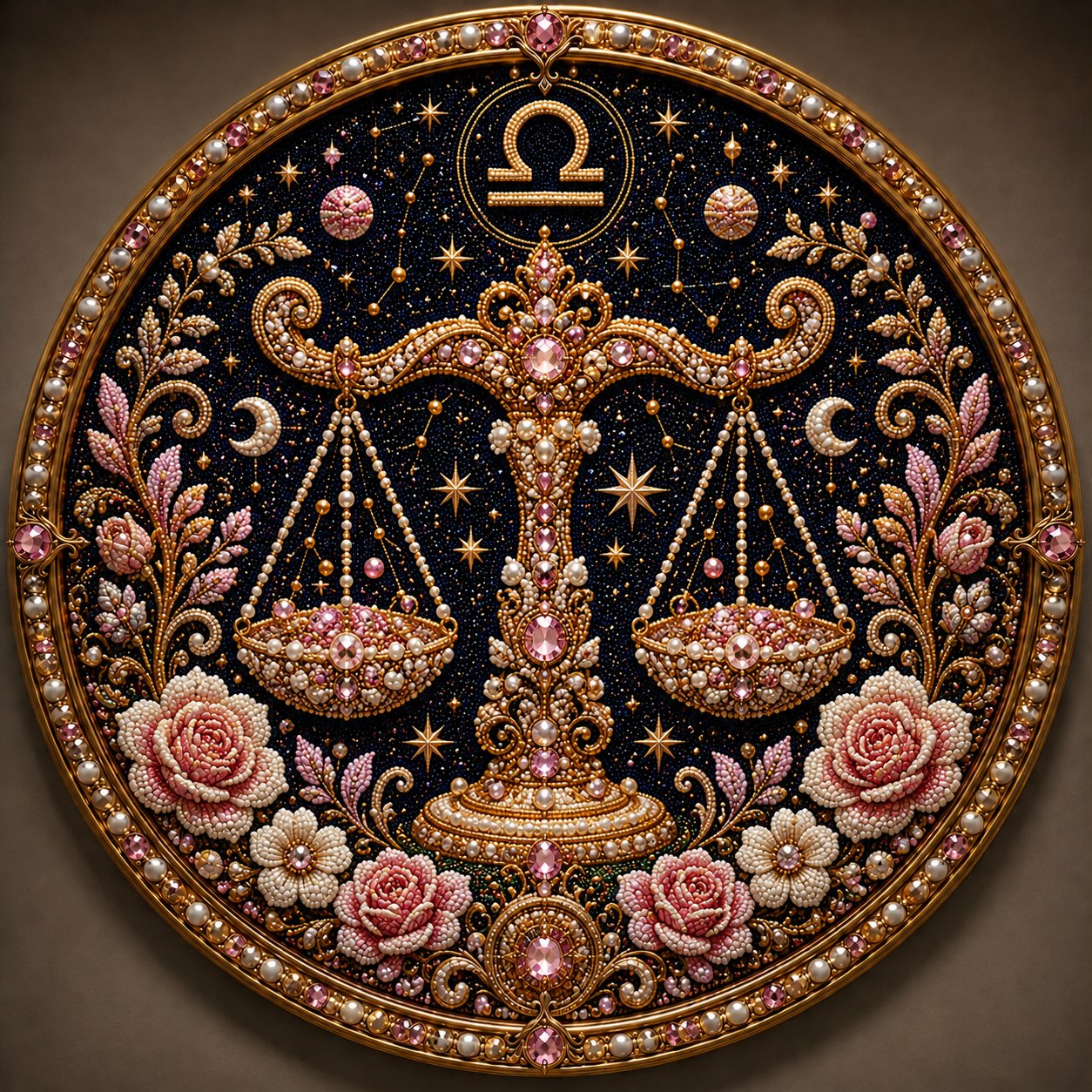 Create Your Own Celestial Masterpiece — 12 Zodiac Signs Bead Art DIY Kit ♈🌙