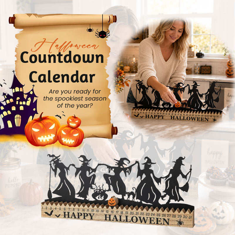 🎃Spooky 31-Day Countdown Halloween Decor