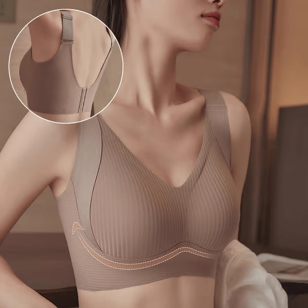 🔥 Today Only: Buy One, Get Three! Ultimate Wire-Free Push-Up Bra – Instant Lift & Firmness, No More Sagging! 👍