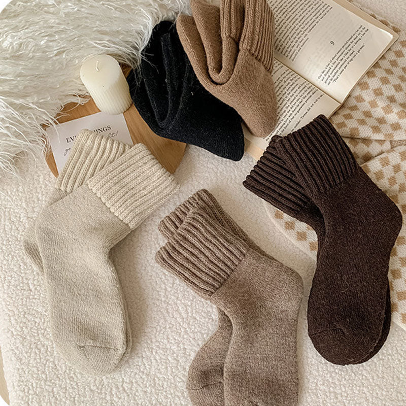 🧦 Buy One Get One Free! Thermal Mid-Calf Wool Socks – Cosy Warmth for Winter ❄️