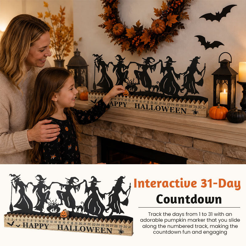 🎃Spooky 31-Day Countdown Halloween Decor