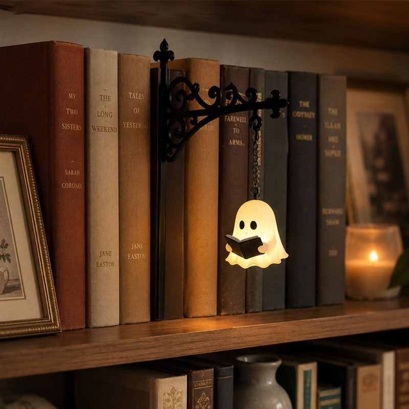 Bookshelf Lantern Light - Library Bookshelf Lighting Lantern📚✨