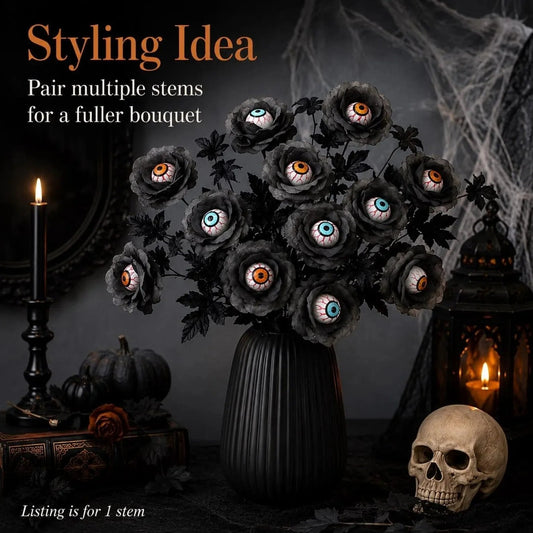 Dark Gothic Rose Decor – Halloween Statement Piece
