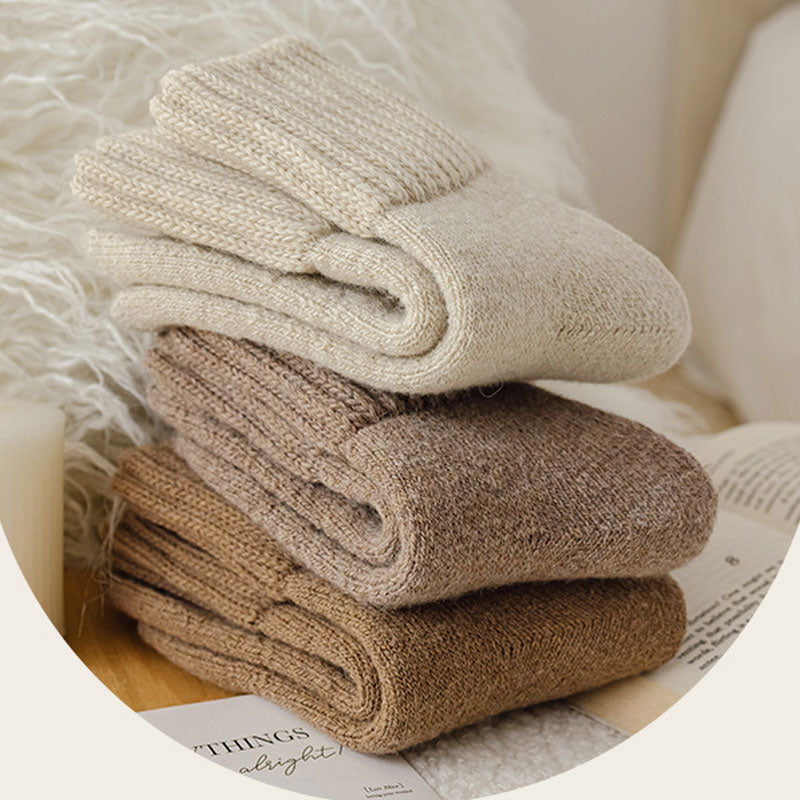 🧦 Buy One Get One Free! Thermal Mid-Calf Wool Socks – Cosy Warmth for Winter ❄️