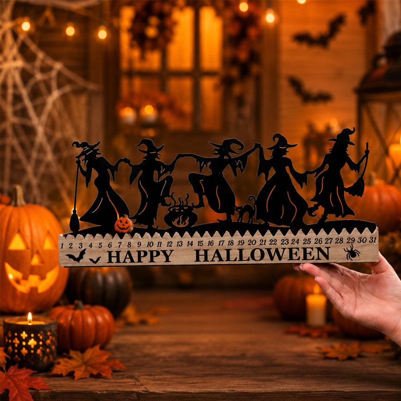 🎃Spooky 31-Day Countdown Halloween Decor