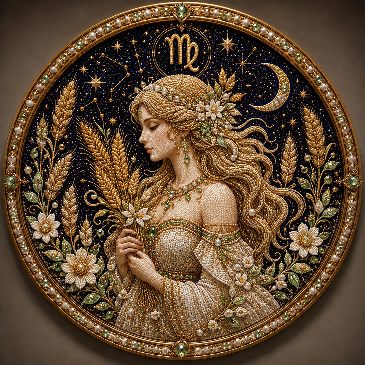 Create Your Own Celestial Masterpiece — 12 Zodiac Signs Bead Art DIY Kit ♈🌙