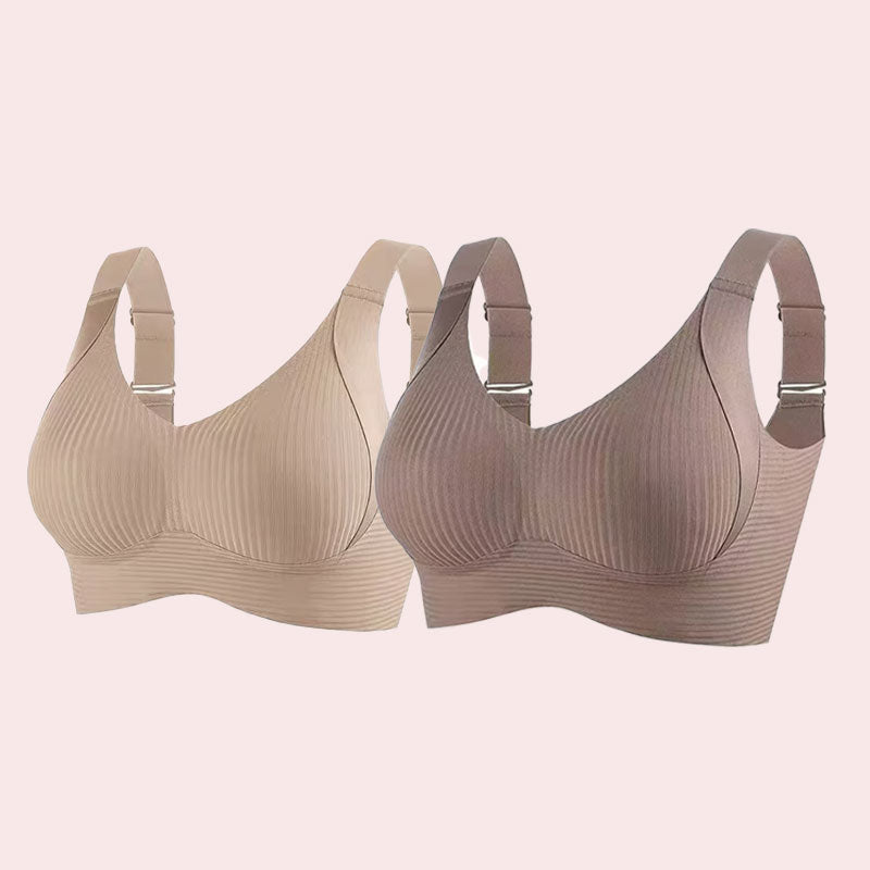 🔥 Today Only: Buy One, Get Three! Ultimate Wire-Free Push-Up Bra – Instant Lift & Firmness, No More Sagging! 👍