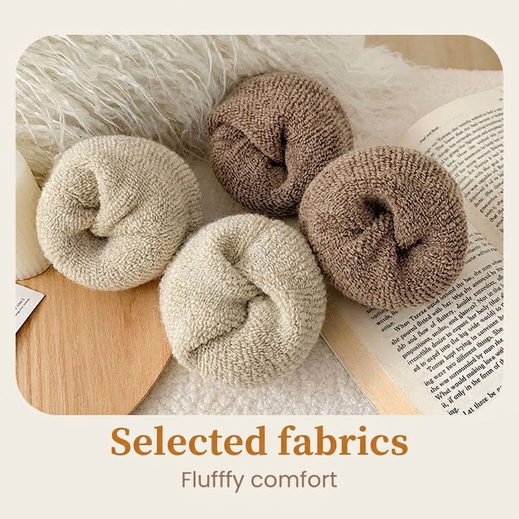 🧦 Buy One Get One Free! Thermal Mid-Calf Wool Socks – Cosy Warmth for Winter ❄️