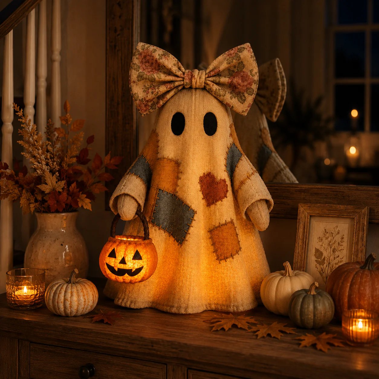 Add a touch of whimsical nostalgia to your home and create a warm, cozy atmosphere! 🎃✨🍂