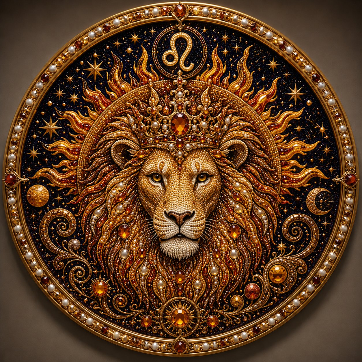 Create Your Own Celestial Masterpiece — 12 Zodiac Signs Bead Art DIY Kit ♈🌙