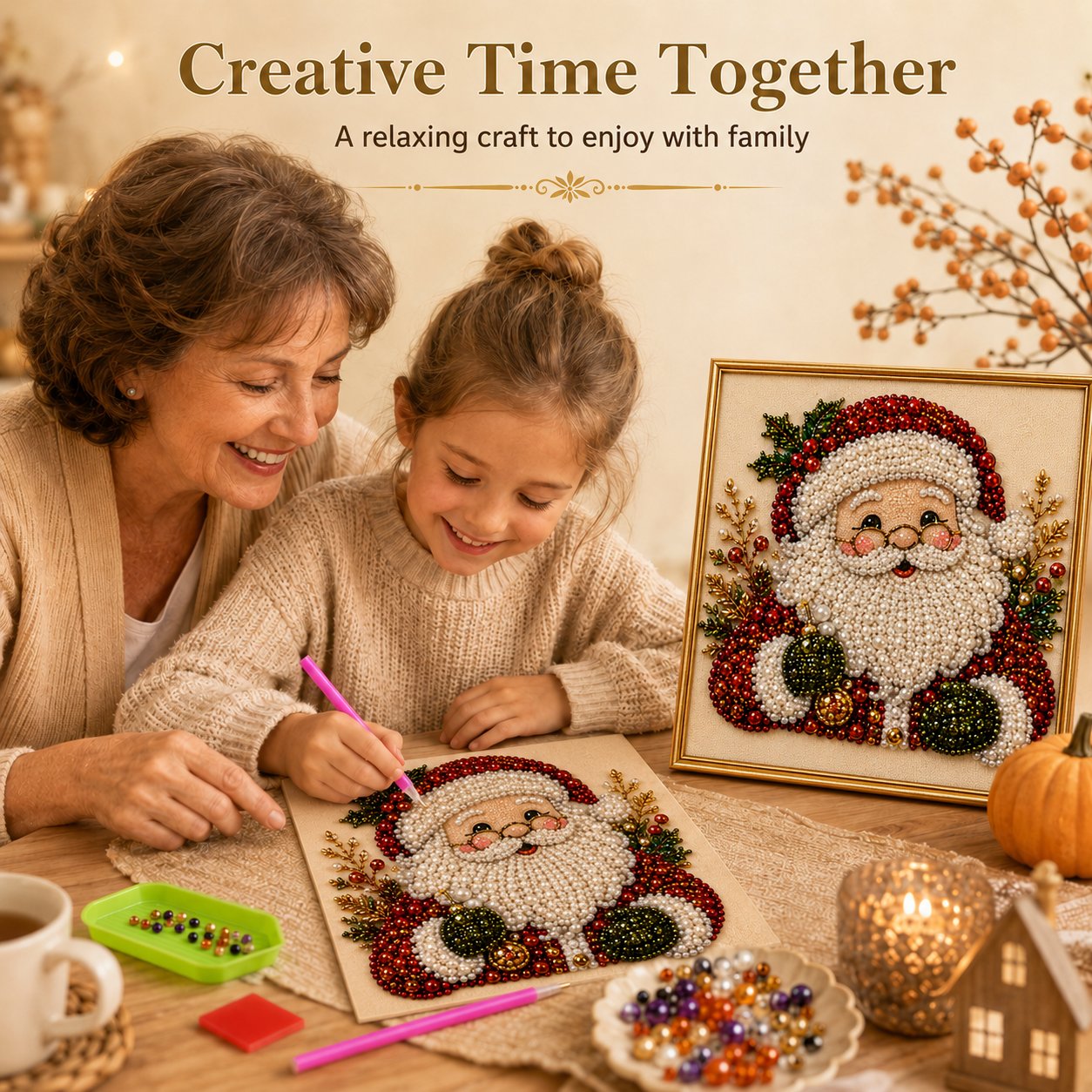 🎄Start creating your sparkling Christmas masterpiece right now! ✨