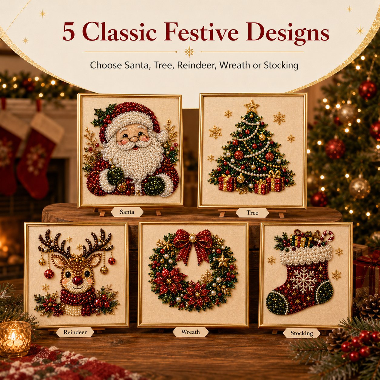 🎄Start creating your sparkling Christmas masterpiece right now! ✨