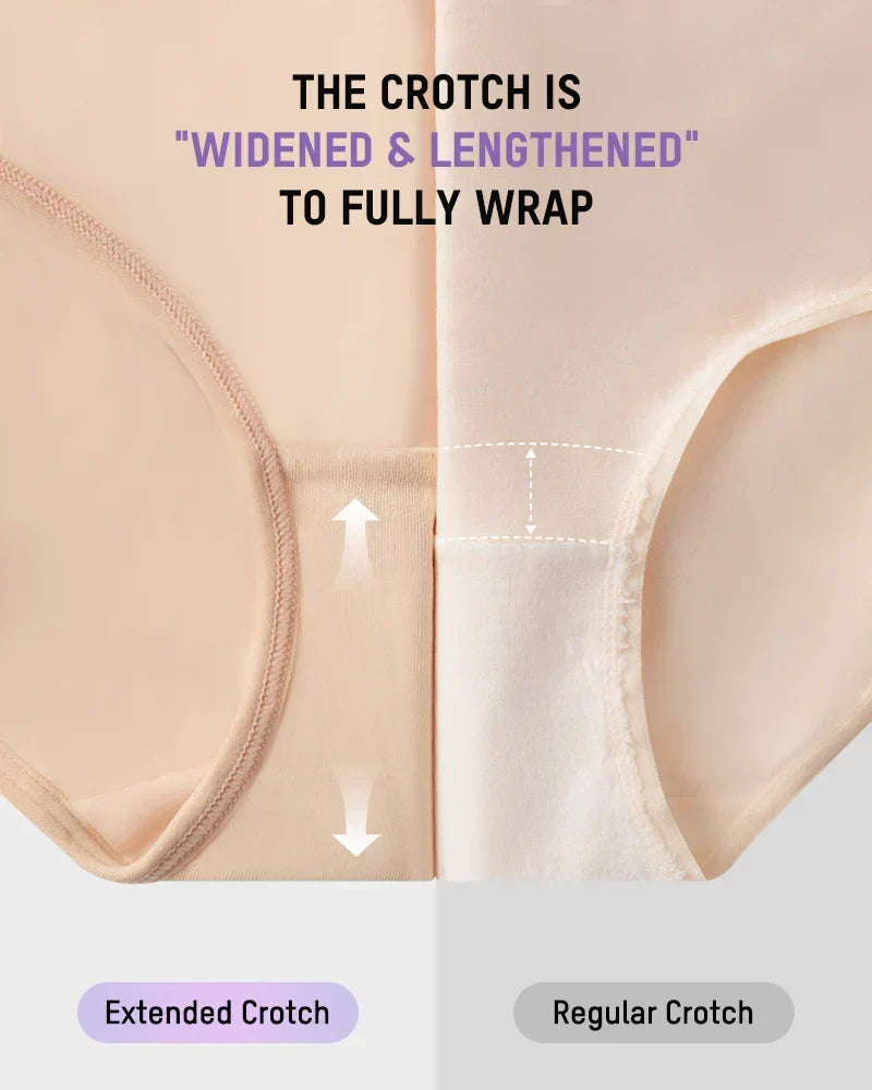 🌸Last Day Buy 1 Get 3 Packs✨Plus-Size High-Waist Cross Tummy Control Panties